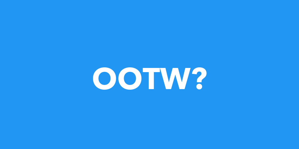 OOTW Meaning